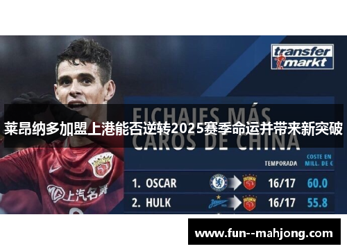 莱昂纳多加盟上港能否逆转2025赛季命运并带来新突破